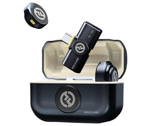 Hollyland Lark M2 avec prise USB-C (Duo,Shine Charcoal)