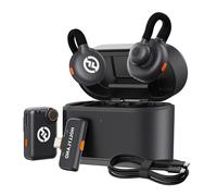 Hollyland Micro-cravate sans fil LARK M2S Ultra léger 7 g Portée 300 m Autonomie 30 h