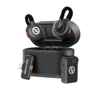 Hollyland Lark M2S Micro Cravate sans Fil pour Caméra, iPhone, Android, PC, 300 m Portée, Clip en Titane, 7g Léger, Réduction du Bruit, 30H Durée, Micro Lavalier pour Livestreaming Vlog (2TX+2RX)