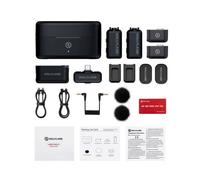 Hollyland Lark Max 2 Combo microphone sans fil (récepteur caméra RX et USB-C RX) - Gris sidéral + Garantie 5 Ans