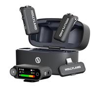 Hollyland Microphone sans fil Lark Max 2 Combo – récepteur caméra RX et USB-C RX – Gris sidéral