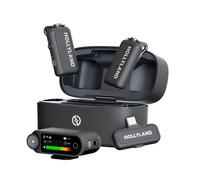 Hollyland Lark Max 2 Microphone sans fil Kit Pro 32 Bits Flottant AI Réduction du bruit Portée 340m Batterie 36H Caméra RX USB-C RX