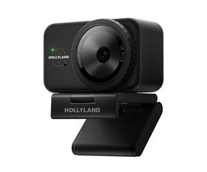 Hollyland Lyra Caméra Web UHD 4K pour PC/Mac, Capteur 1/1.5", Cadrage Automatique, PDAF, HDR - pour Streaming Live, Appels Vidéo & Jeu - Compatible avec Zoom, Teams, Twitch et Bien Plus (Lyra-Solo)