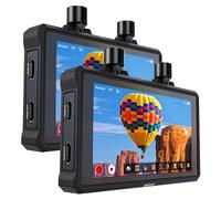 Hollyland Mars M1 Enhanced Camera Field Monitor 4K HDMI & SDI Vidéo Liaison sans Fil Portée 150m Latence 0.08s FHD 1920x1080 1000nit 5.5" Touch 3D LUT APP Vidéosurveillance Interface DC-Out (2 Set)