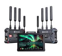 Hollyland Pyro 4K Famille de Transmission Vidéo - Pyro S Émetteur Récepteur sans Fil (1TX+1RX) et Pyro 7 Moniteur/Émetteur/Récepteur sans Fil 7 Pouces (1 Set)