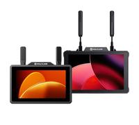 Hollyland Pyro 5+ Pyro 7 Transmetteur et récepteur vidéo sans fil et moniteur de champ de caméra de 5 pouces HDMI & SDI 1300ft, 60 ms Houbs à double bande avec forme d'onde, LUTS, portée vectorielle