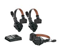 Hollyland Solidcom C1 Pro Casque Communication sans Fil Système Intercom ENC Annulation Ambiante Buit Full-Duplex 3 Utilisateurs 350m PTT Mute Production Vidéo Église Drone TV&Film 1 Maître+2 Esclave