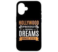 Hollywood American USA Vacation Movie Cinéma Voyage Coque pour iPhone 16
