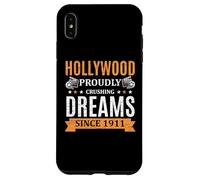 Hollywood American USA Vacation Movie Cinéma Voyage Coque pour iPhone XS Max