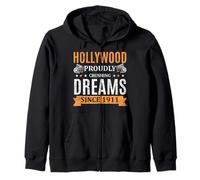 Hollywood American USA Vacation Movie Cinéma Voyage Sweat à Capuche