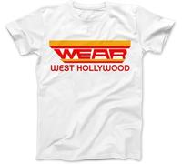 Hollywood As Worn by Freddie Mens Women T Shirt 100% Cotton Cotton We Will Rock You Manches Courtes(3X-Large)