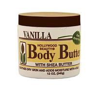 Hollywood Beauty Body Butter with Shea Butter and Vitamin E, 12 Ounce by Hollywood Beauty