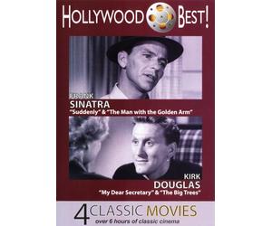 Hollywood Best Frank Sinatra and Kirk Douglas-4 Classic MoviesIncludes: Suddenly, Man with Golden Arm, My Dear SecretaryAnd The Big Trees