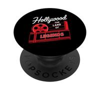 Hollywood Califonia Américain USA Vacances Voyage Touriste PopSockets PopGrip Adhésif