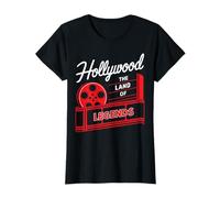 Hollywood Califonia Américain USA Vacances Voyage Touriste T-Shirt