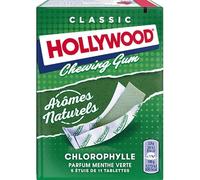 HOLLYWOOD Chewing-gum à la menthe verte et chlorophylle 155 g