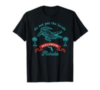 Hollywood Florida Alligator ne Caresse Pas Les locaux de façon drôle T-Shirt