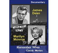 Hollywood Icons: James Dean and Marilyn Monroe