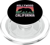 Hollywood Retro Los Angeles California Vintage Sunset West PopSockets PopGrip pour MagSafe