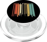 Hollywood Retro Los Angeles California Vintage Sunset West PopSockets PopGrip pour MagSafe
