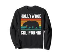 Hollywood Retro Los Angeles California Vintage Sunset West Sweatshirt