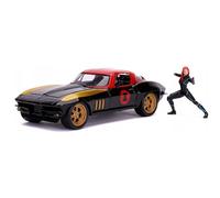 Hollywood Rides Marvel Black Widow 1966 Chevy 1:24
