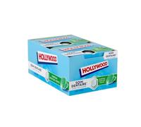 Hollywood Soin Dentaire Menthe Verte - 12 Boîtes de Chewing-Gums | Chewing-gums sans sucres conçus pour accompagner votre routine d'hygiène bucco-dentaire au quotidien.