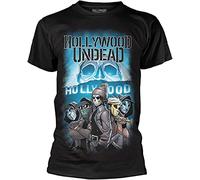Hollywood Undead Crew Mens T-Shirt Unisexen Tees Black M