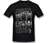 Hollywood Undead Men's Basic Short Sleeve t-Shirt Black L