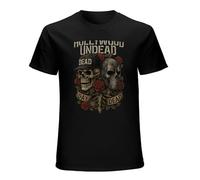 Hollywood Undead Men's Cotton Fashion Performance Basic Short Sleeve t-Shirt Size 3XL