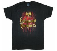 Hollywood Vampiri Logo Gocciole Black Bianco Giallo Black Rosso Mens Donne Gym t Shirt Uomini 100% Cotone Nuovo, Colore 11, L Black S