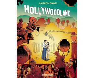 HOLLYWOODLAND - tome 02 - Zidrou - Fluide Glacial-Audie - cartonné - Bande dessinée