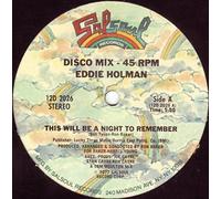 Holman, Eddie - This Will Be a Night to Remember..