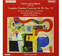 Holmboe Vagn - Concertos De Chambre N°7, N°8 Et N°9