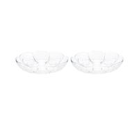 Holmegaard Assiettes à dessert Lily Ø16 cm. lot de 2 Transparent