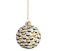 Holmegaard Boule de Noël Ø8 cm Décoration en borosilicate soufflé à la bouche, vert