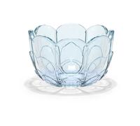 Holmegaard Photophore Lily Ø7 cm Iris bleu