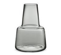 Holmegaard Vase moyen col H24 cm Flora en verre soufflé, gris