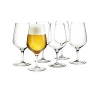 Holmegaard Verre à bière Cabernet 64 cl. lot de 6 Transparent