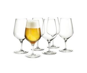 Holmegaard Verre à bière Cabernet 64 cl. lot de 6 Transparent