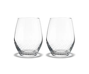 Holmegaard Verre à eau Cabernet Lines 25 cl Lot de 2 Transparent