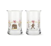 Holmegaard Verres à schnaps Holmegaard Christmas. lot de 2 2023