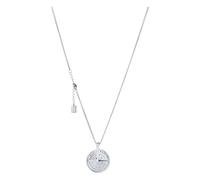 Holmen Copenhagen - Compass Anchor Necklace - unisex - Accessoires - Gris - Taille: ONE Size