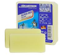Holmenkol Alphamix Cire de Ski Mixte Adulte Jaune 2 x 35 g