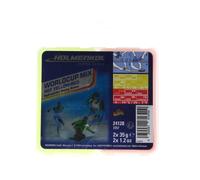 Holmenkol Worldcup Mix Hot Yellow/Red 2x35g Cire chaude Taille unique Jaune