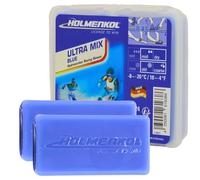 Holmenkol Ultramix WC blue 2x35g Cire chaude Taille unique Bleu