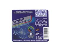 Holmenkol Syntec Worldcup HF 2.0 Cold 2x35g Cire chaude Taille unique Bleu