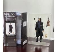 Holmes 221B détective Sherlock figurine jouets Benedict Cumberbatch avec téléphone Collection modèle cadeau d'anniversaire poupée with box