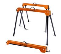 Holmwerk Lot De 2 Chevalets De Sciage/Tréteaux Pliables 1000 Kg Paire