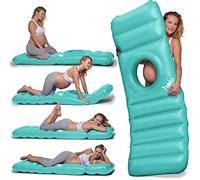 HOLO Matelas Gonflable pour Femme Enceinte, Matelas de Repos doté d’Un Trou pour Le Ventre idéal Pendant la Grossesse (Mint)